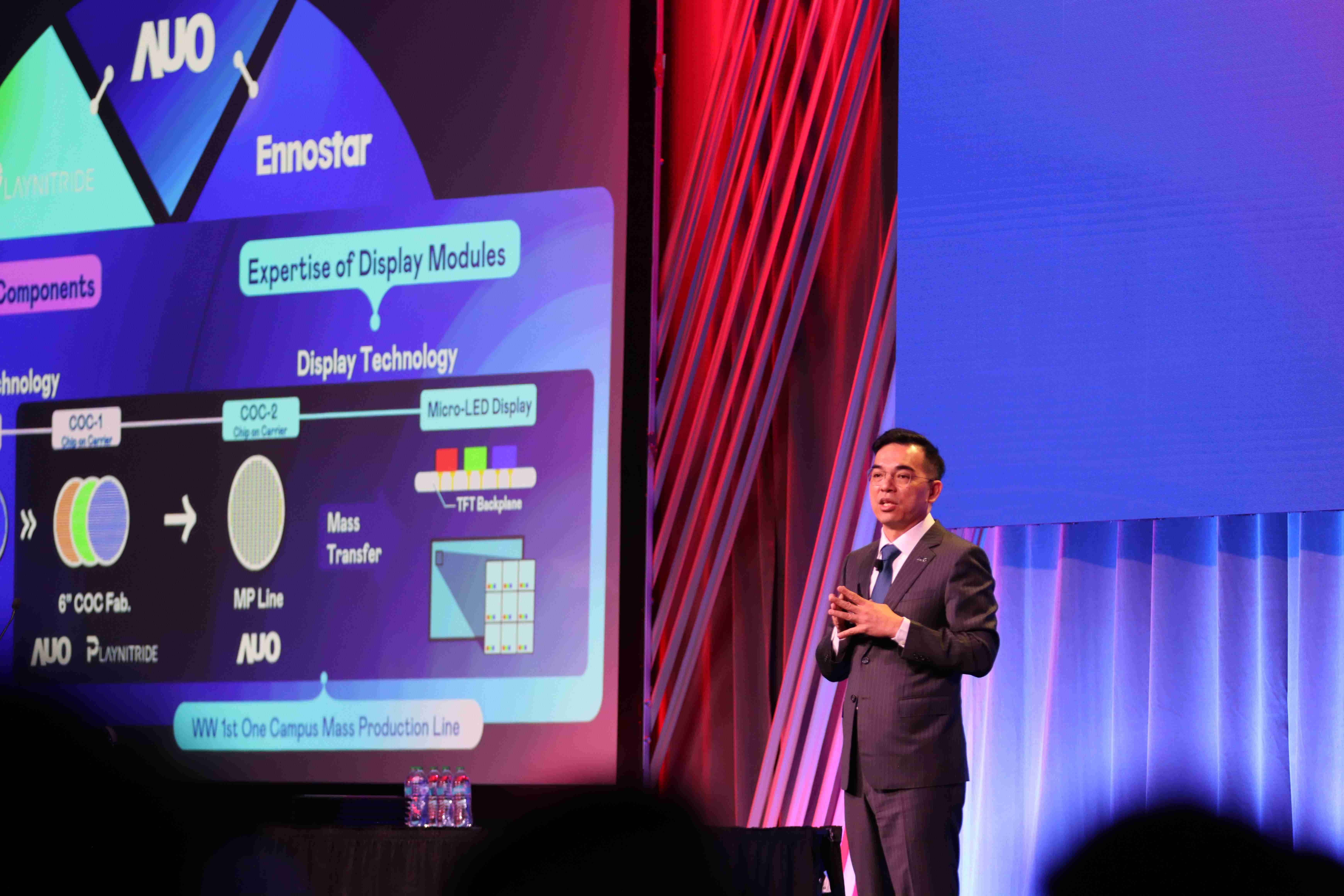 2025 SID显示周登场，，，尊龙集团光电执行长暨总经理柯富仁博士以〝Redefining Displays: Inspiring New Possibilities〞发表主题演说，，带领尊龙集团以智能显示解决方案先驱，，透过AI赋能，，，重塑显示的视觉创新体验